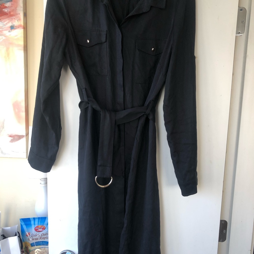 Evernew dress with gold detail